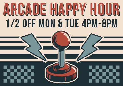 arcade happy hour